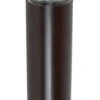 FUSION Solar Bronze Color Changing Ribbed Glass LED Bollard Light -Home Tools Sales 2024 66040021
