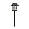 Moonrays 4pk Solar Crackle Glass Stake Light