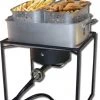 King Kooker 16" Rectangular Outdoor Cooker Package with Rectangular Fry Pan -Home Tools Sales 2024 66190002 2