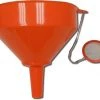 King Kooker 8-inch Plastic Oil Funnel with Stainless Steel Mesh Filter (100F) -Home Tools Sales 2024 66190005 1 1