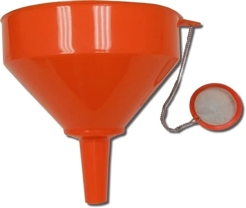 King Kooker 8-inch Plastic Oil Funnel with Stainless Steel Mesh Filter (100F) 3 King Kooker 8-inch Plastic Oil Funnel with Stainless Steel Mesh Filter (100F)