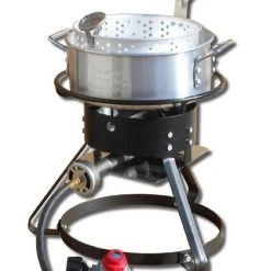 King Kooker 12" Bolt Together Outdoor Cooker Package with Aluminum Fry Pan