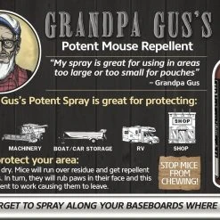 Grandpa Gus's Liquid Potent Mouse Repellent - 8 oz -Home Tools Sales 2024 66310000 5 1