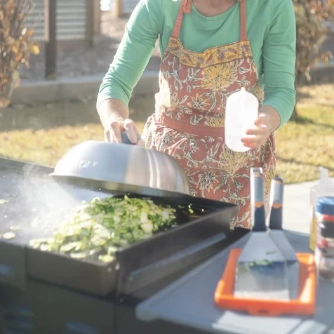 Blackstone Round Basting Cover 4 Blackstone Round Basting Cover - Image 2