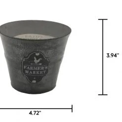 Patio Essential Citronella Candle in a Galvanized Bucket -Home Tools Sales 2024 66640021 2 1
