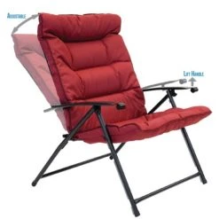 Sunray 3 pc. Red Metal Outdoor Bistro Folding Set -Home Tools Sales 2024 72260067 3