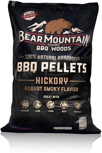 Bear Mountain Premium All-Natural Hardwood BBQ Smoker Pellets – 20 lbs 4 Bear Mountain Premium All-Natural Hardwood BBQ Smoker Pellets – 20 lbs - Image 2