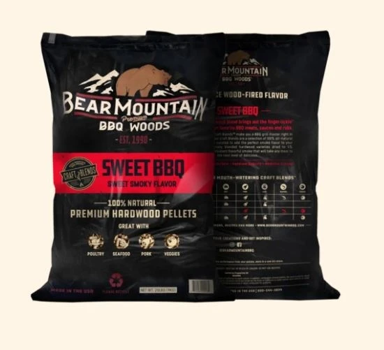 Bear Mountain FK92 Sweet BBQ Craft Blends Wood Pellets – 20 lbs 3 Bear Mountain FK92 Sweet BBQ Craft Blends Wood Pellets – 20 lbs