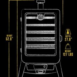 Pit Boss Sportsman 5 Series Pellet Smoker -Home Tools Sales 2024 74480001.3 1 2