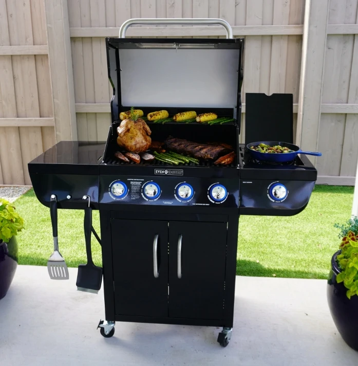 Even Embers 4-Burner Gas Grill with Window Even Embers 4-Burner Gas Grill with Window -Home Tools Sales 2024 74590002 3