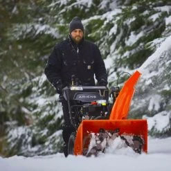 Ariens Deluxe 28 in. 2-Stage Electric Start Gas Snow Blower with Auto-Turn Steering -Home Tools Sales 2024 7724362 4