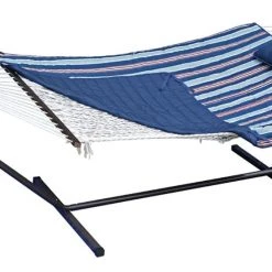 Algoma Cotton Rope Four Piece Hammock Combination, Kingston Stripe -Home Tools Sales 2024 77420000 1