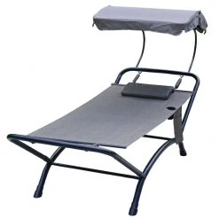 Algoma Deluxe Lounge Hammock with Canopy