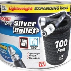 As Seen On TV Silver Bullet Pocket Garden Hose -Home Tools Sales 2024 7920187 1 2 1