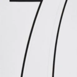 Hillman 3" Adhesive House Number, White -Home Tools Sales 2024 7 1 1