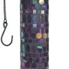 Sunray Solar Lighted Amethyst Mosaic Bird Feeder -Home Tools Sales 2024 801015 birdfeeder 1