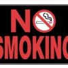 Hillman No Smoking Sign with Symbol (8" X 12") -Home Tools Sales 2024 839896 1