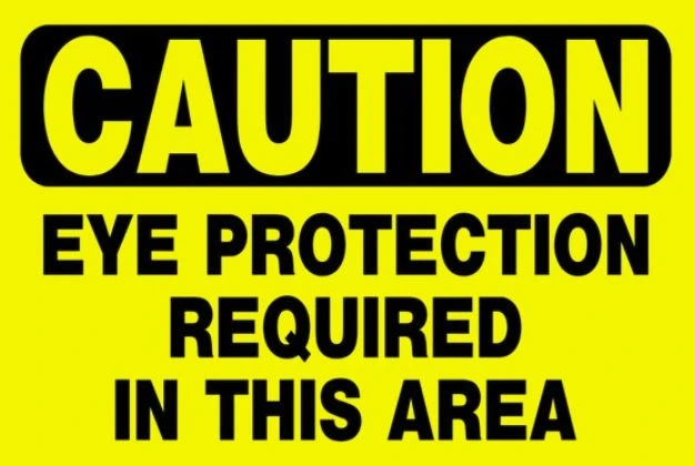Hillman Caution Eye Protection Sign (8" X 12") Hillman Caution Eye Protection Sign (8" X 12") -Home Tools Sales 2024 839982