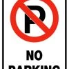 Hillman No Parking Sign (18" X 12") -Home Tools Sales 2024 840014 1