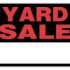 Hillman Yard Sale Sign (15" X 19") -Home Tools Sales 2024 840044 1