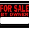 Hillman For Sale By Owner Sign (10" X 14")