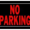 Hillman No Parking Sign (10" X 14") -Home Tools Sales 2024 840145 1