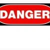 Hillman Blank Danger Sign (10" X 14") -Home Tools Sales 2024 842052 1