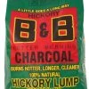 B and B Charcoal All Natural Hickory Lump Charcoal, 8lb. -Home Tools Sales 2024 84 hickory 8lb