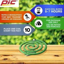 PIC Mosquito Repellent Coils, 10-Pack -Home Tools Sales 2024 9010018 2 1