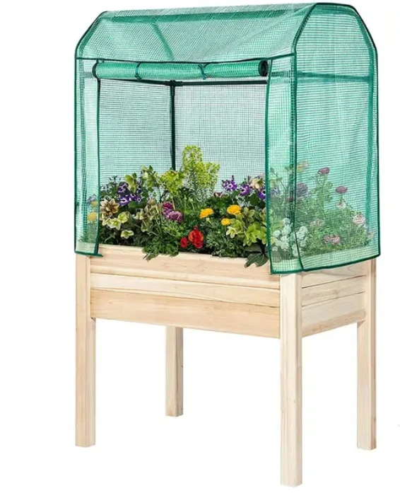 Backyard Expressions Elevated Garden Bed With Green House Backyard Expressions Elevated Garden Bed With Green House -Home Tools Sales 2024 906533 raised bed greenhouse1