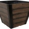 Misco Square Whiskey Barrel Planter -Home Tools Sales 2024 bar1212sq 12 planter