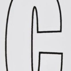 Hillman 3" Adhesive Letter, White -Home Tools Sales 2024 c 1 1