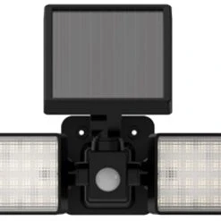 Pinegreen 2-Head Outdoor Solar Security Area Light - Black -Home Tools Sales 2024 cl sml2 st dual head solar motion security light