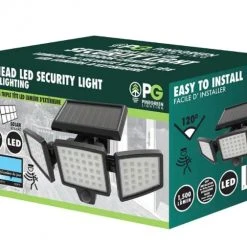 Pinegreen 120-Degree Solar Motion Activated Area Light - Black -Home Tools Sales 2024 cl sml3 5