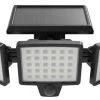Pinegreen 120-Degree Solar Motion Activated Area Light - Black