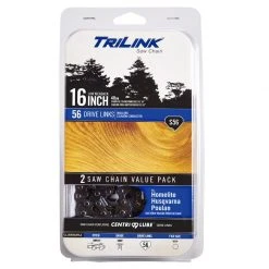 TriLink Semi Chisel Saw Chain 3/8" Pitch .050" ga 62dl (2 Pack) -Home Tools Sales 2024 cl15056x2tl2 1