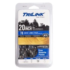 TriLink Full Chisel Saw Chain .325" .050" Ga 3/16" File -Home Tools Sales 2024 cl75078tl2 1