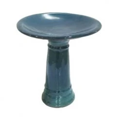 Imports Exclusive 22" Copper Chun Bird Bath