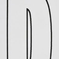 Hillman 3" Adhesive Letter, White -Home Tools Sales 2024 d 1 1