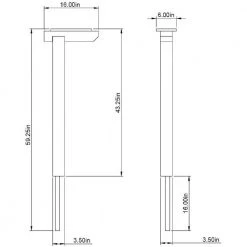 Solar Group Cedar Drive-In Mailbox Post Kit -Home Tools Sales 2024 gibraltar mailboxes mailbox posts stands dpk00000 1f 1000 1