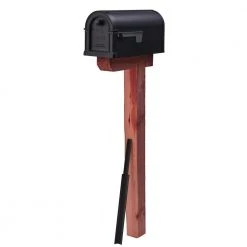 Solar Group Cedar Drive-In Mailbox Post Kit -Home Tools Sales 2024 gibraltar mailboxes mailbox posts stands dpk00000 c3 1000 1