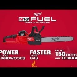 Milwaukee M18 FUEL™ 16" Chainsaw (Tool Only) -Home Tools Sales 2024 hqdefault 26 3