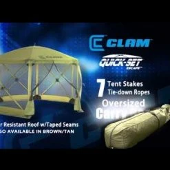 Clam Green Quick-Set Escape Screen Tent -Home Tools Sales 2024 hqdefault 31 30 2
