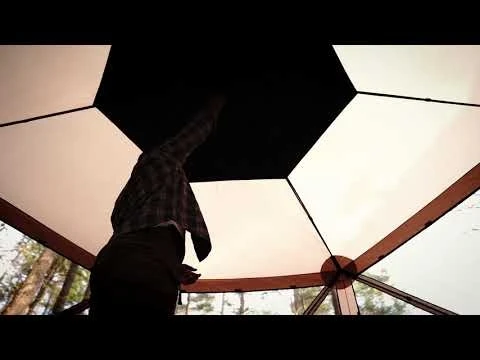 Gazelle G6 6-Sided Portable Gazebo, Desert Sand 6 Gazelle G6 6-Sided Portable Gazebo, Desert Sand - Image 4