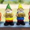 Alpine Gnome Statue w/Sign - Assorted -Home Tools Sales 2024 kgd250abb s