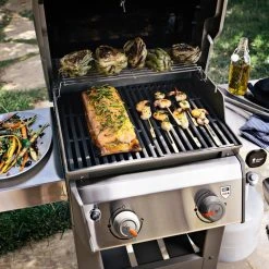 Weber Spirit II E-210 Black 2-Burner Gas Grill -Home Tools Sales 2024 lifestyle 1024x768 2b food 2