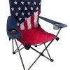 Black Sierra Old Glory XL Padded Patriotic Chair -Home Tools Sales 2024 pqach 006 flg