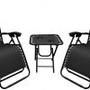 WFS Combo Chair/Table Zero Gravity Chairs