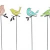Alpine 15" Metal Bird Garden Stakes - Assorted -Home Tools Sales 2024 qel254abb 1