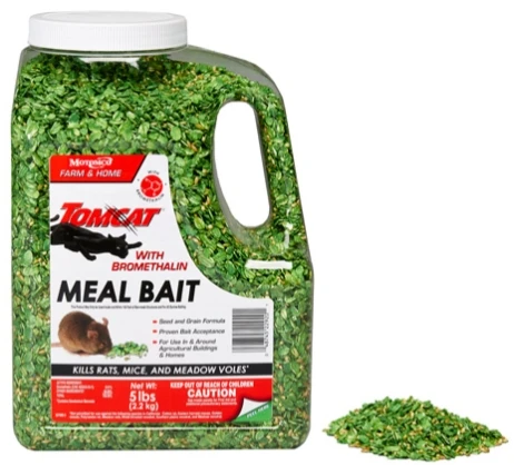 Tomcat with Bromethalin Meal Bait 5# Jug 3 Tomcat with Bromethalin Meal Bait 5# Jug